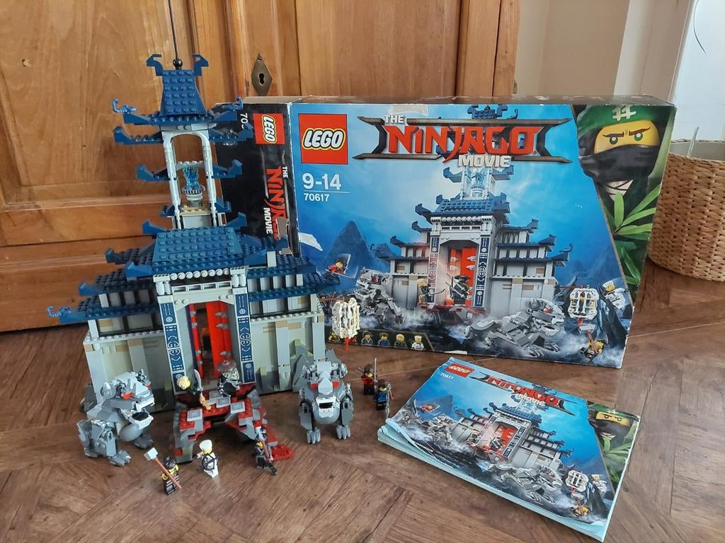 Lego Ninjago Movie Tempel van het ultieme wapen 70617, Ophalen of Verzenden, Zo goed als nieuw, Complete set, Lego