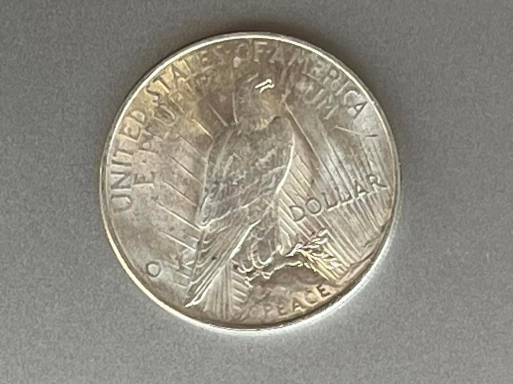Amerikaanse Peace Dollar munt 1922, Ophalen of Verzenden, Noord-Amerika, Losse munt, Zilver