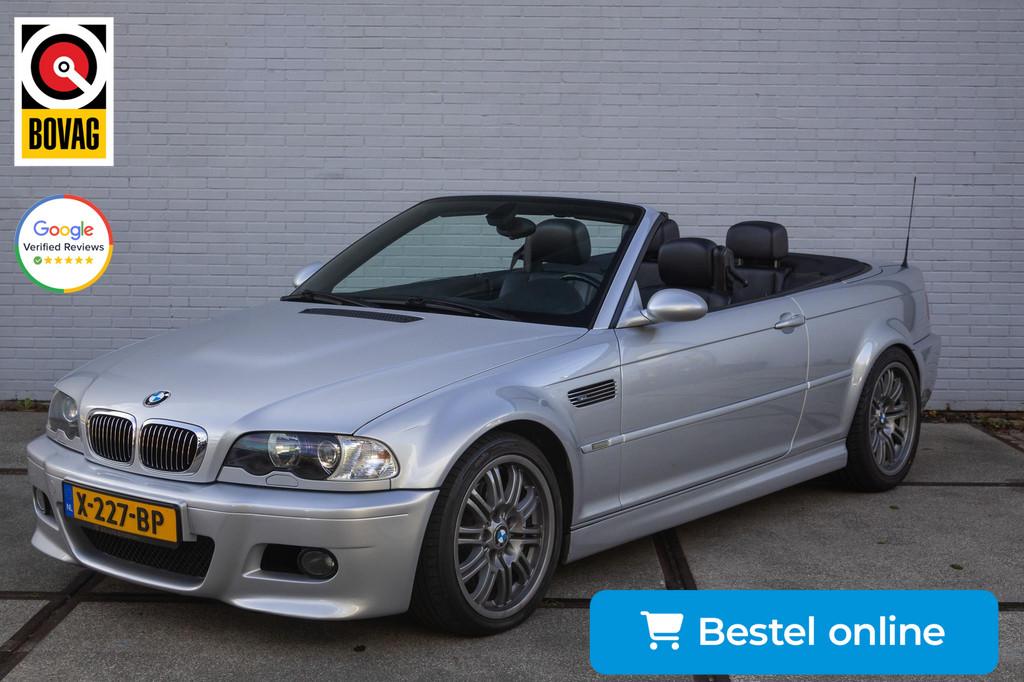 BMW 3-serie Cabrio M3|Automaat|Elec-Stoelen|343PK|M-velgen|, Auto's, BMW, Automaat, Achterwielaandrijving, Gebruikt, Zwart