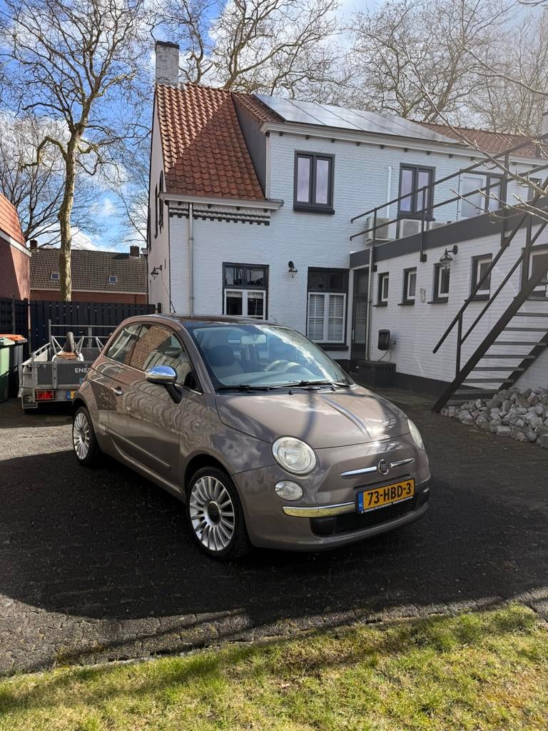 Fiat 500 1.2 Bruin, Auto's, Voorwielaandrijving, 1242 cc, 4 cilinders, 4 stoelen