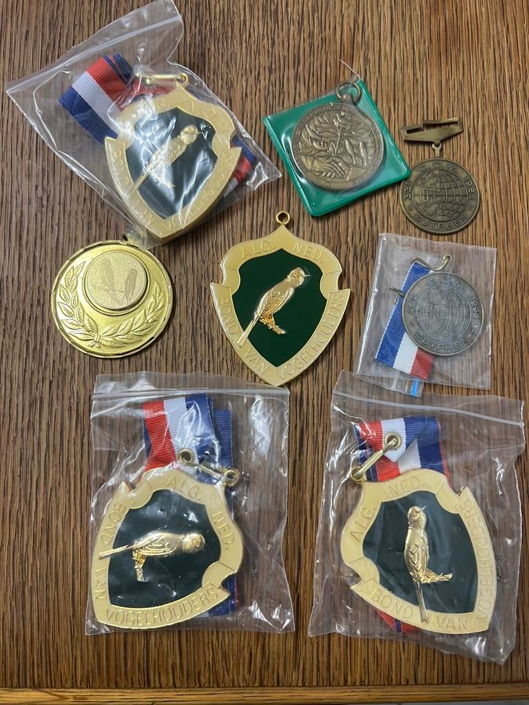 Medailles vogel sport, Ophalen, Zo goed als nieuw, Overige onderwerpen