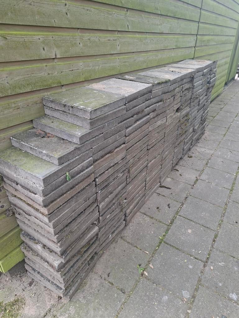 Beton tegels 30x30 gratis op te halen, Ophalen of Verzenden, Gebruikt, Hout