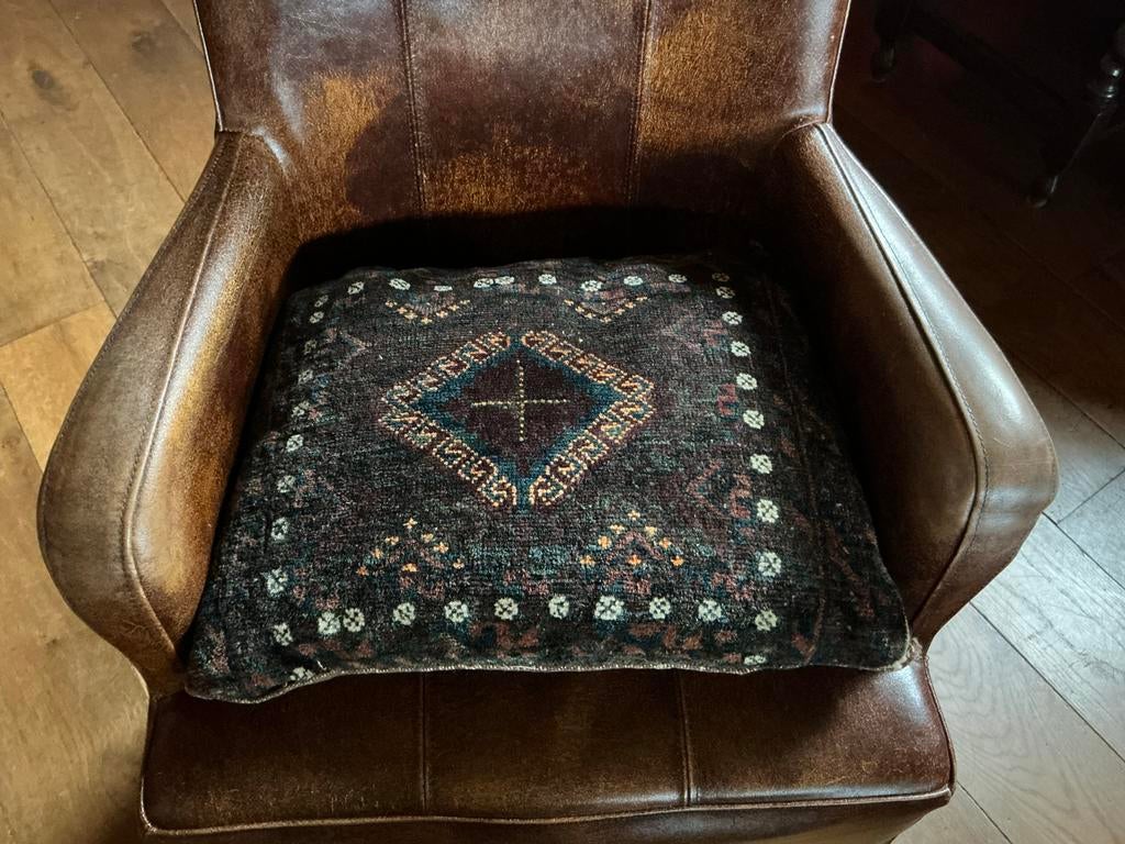 Mooi antiek Perzisch Kussen ❤️ 48 x 37, Ophalen of Verzenden