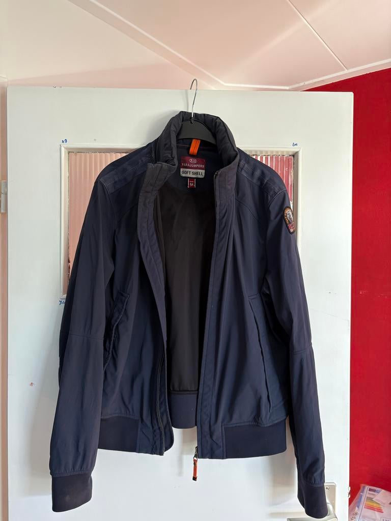 Parajumpers Softshell Jas - Maat M, Ophalen of Verzenden, Zo goed als nieuw, Maat 48/50 (M), Blauw