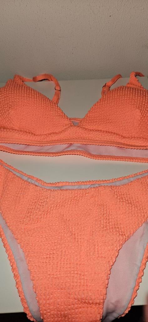 oranje bikini maat L nieuw voor maar € 2,50, Ophalen of Verzenden, Nieuw, Oranje, Bikini