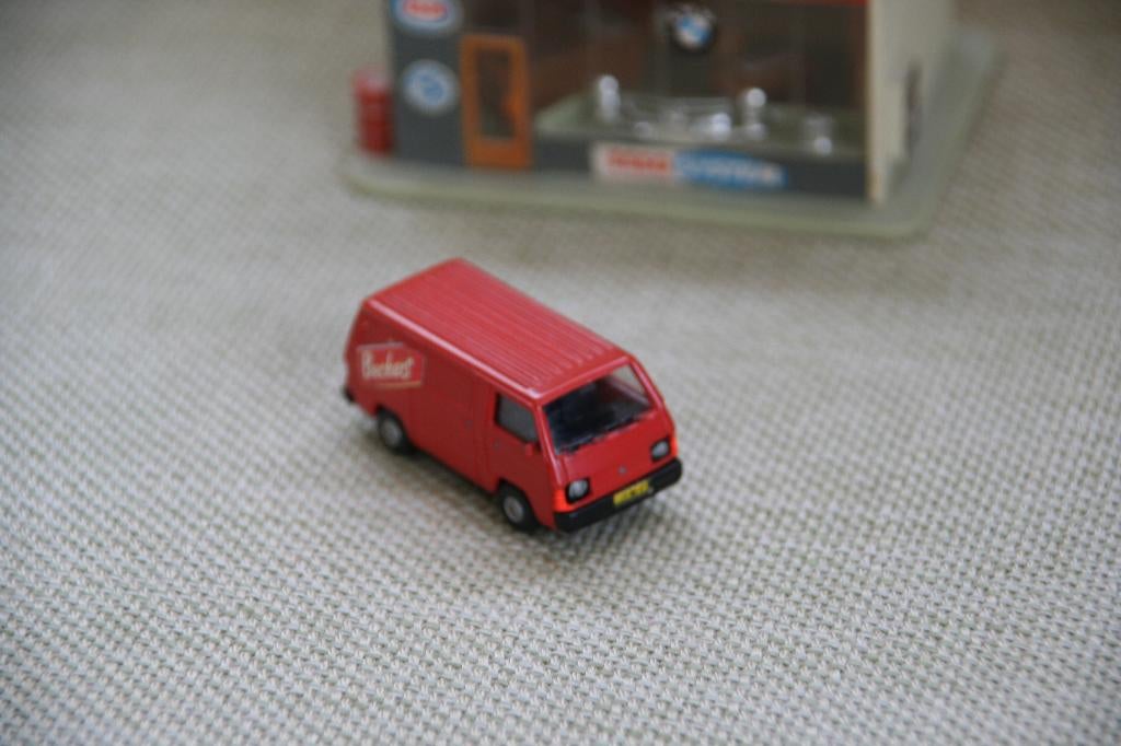 RIETZE 1:87, Mitsubishi L300 Beekers (3), Hobby en Vrije tijd, Modelauto's | 1:87, Ophalen of Verzenden, Zo goed als nieuw, Auto