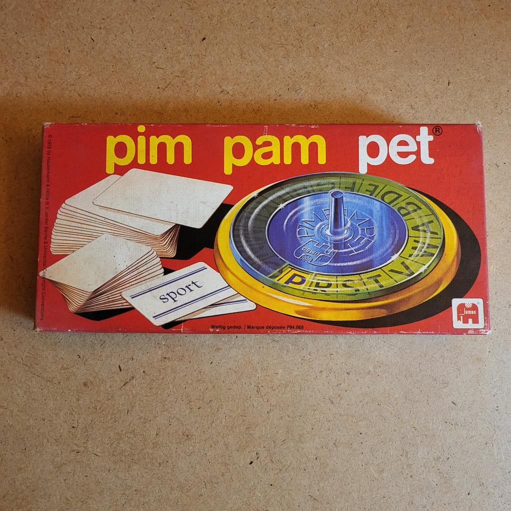 Vintage pim pam pet, Vijf spelers of meer, Ophalen of Verzenden, Gebruikt, Jumbo