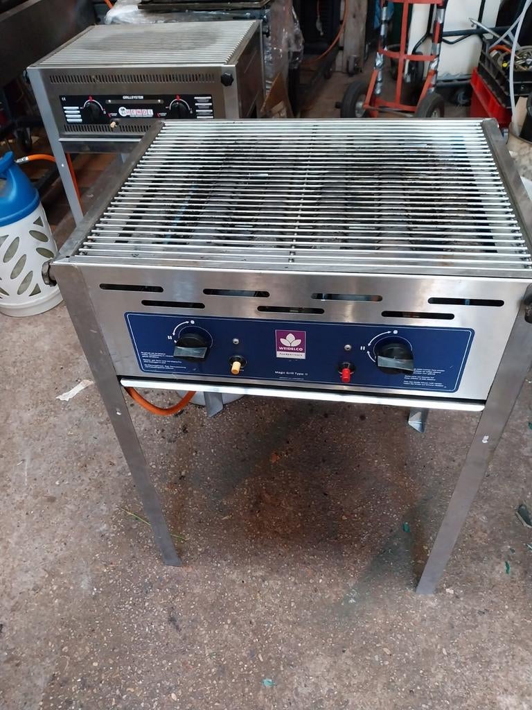Professionele gasgrill / barbecue - weidelco  Magic Grill, Tuin en Terras, Gasbarbecues, Ophalen of Verzenden