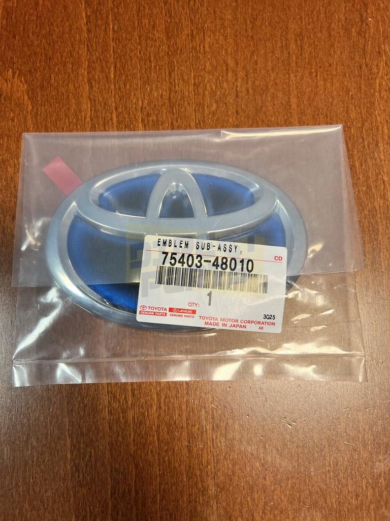 Toyota Yaris/Yaris Cross/Prius embleem logo ''Toyota'' achte, -, Verzenden, -, Nieuw