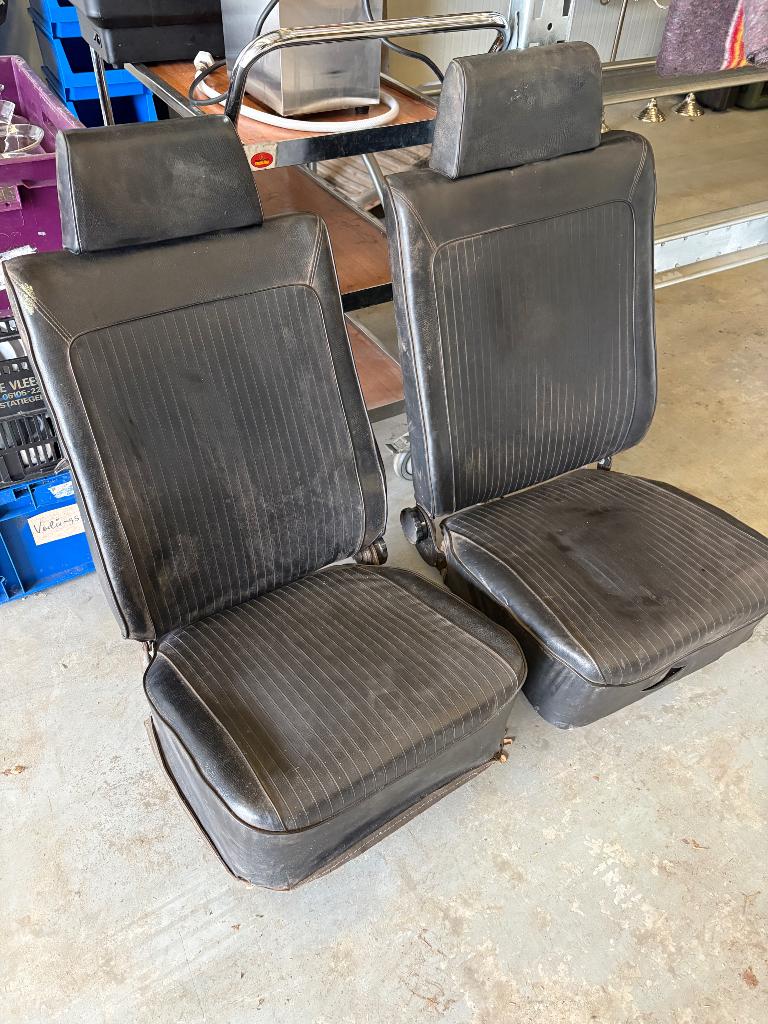 Voorstoelen Opel Kadett B met hoofdsteunen, Ophalen, Gebruikt, Opel