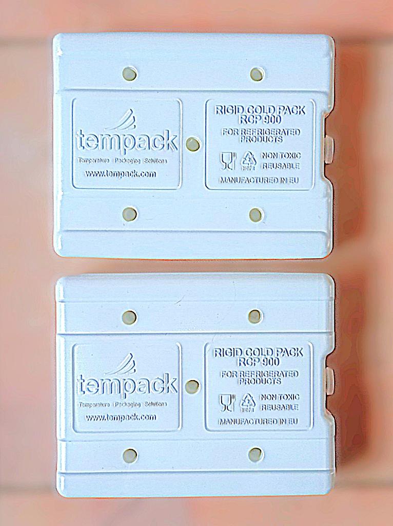 6 professionele Tempack koelelementen RCP 900 - 18x14x3,6 cm, Ophalen of Verzenden, Koel-accessoire, Koelelement
