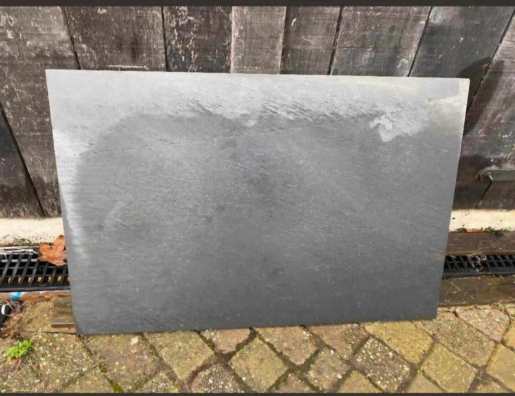 35m2 antreciet leisteen wildverband te koop, Ophalen, Natuursteen, Terrastegels