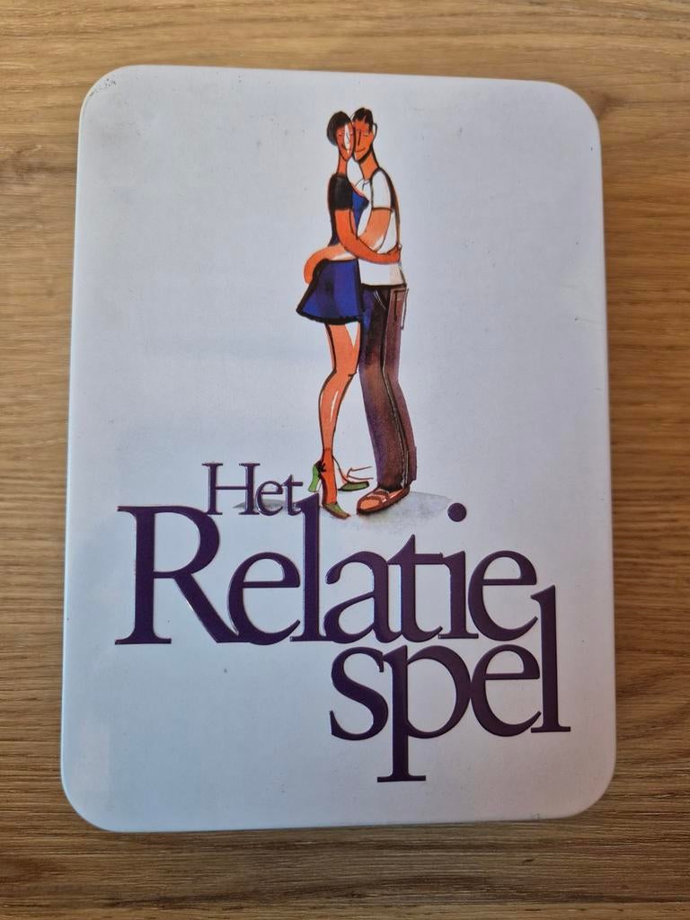 Het Relatiespel - Kaartspel voor koppels, Een of twee spelers, Ophalen of Verzenden, Zo goed als nieuw