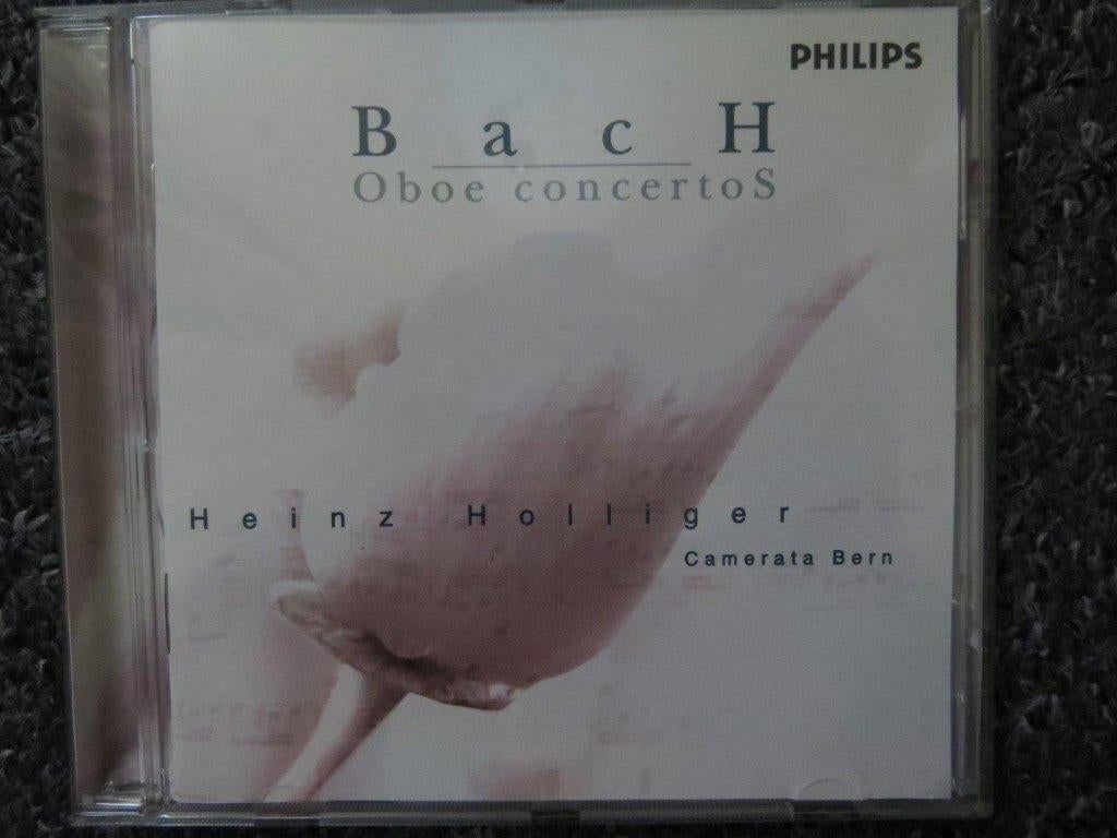 Cd: Bach Oboe Concertos, Heinz Holiger, Camerata Bern, Ophalen of Verzenden, Classicisme, Zo goed als nieuw, Kamermuziek