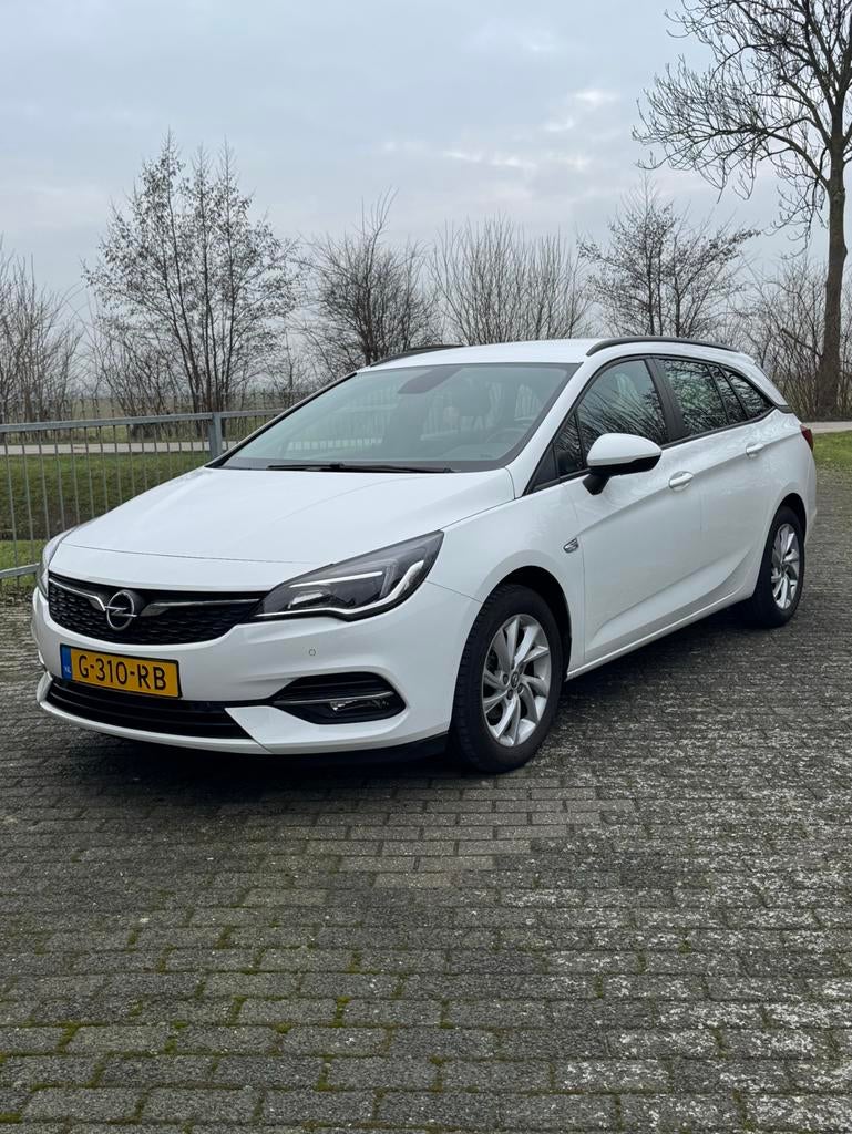 Opel Astra 1.2 Turbo 110pk Start/stop 2019 Wit, Auto's, Opel, Particulier, Astra, Benzine, A, Stationwagon, Handgeschakeld, Origineel Nederlands