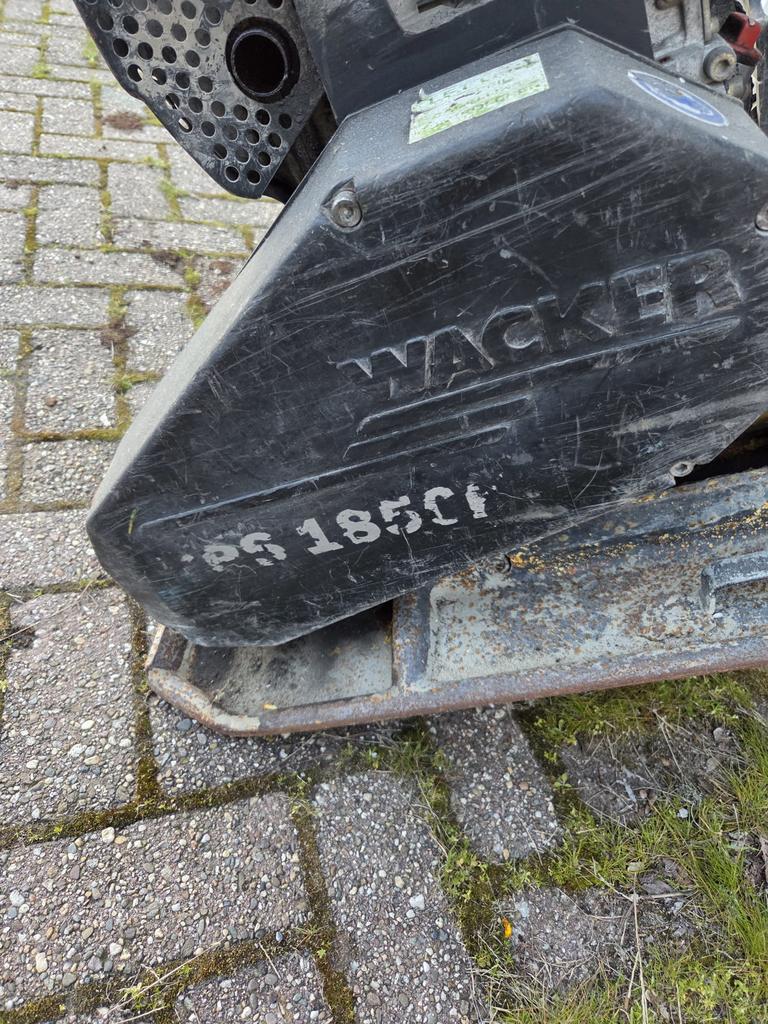 Krachtige Wacker Neuson DPS 1850 Diesel Trilplaat - 18kN, Ophalen of Verzenden, Gebruikt