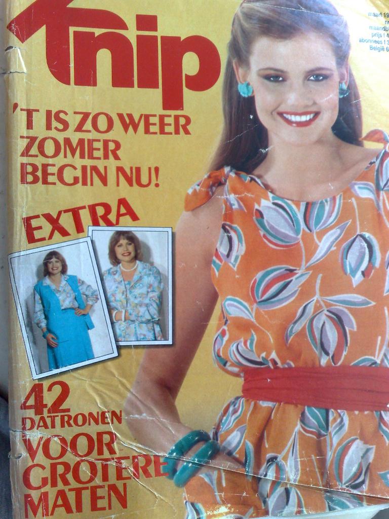 Knipmode maart nr. 3 / 1980, Verzenden, Vrouw, Knipmode