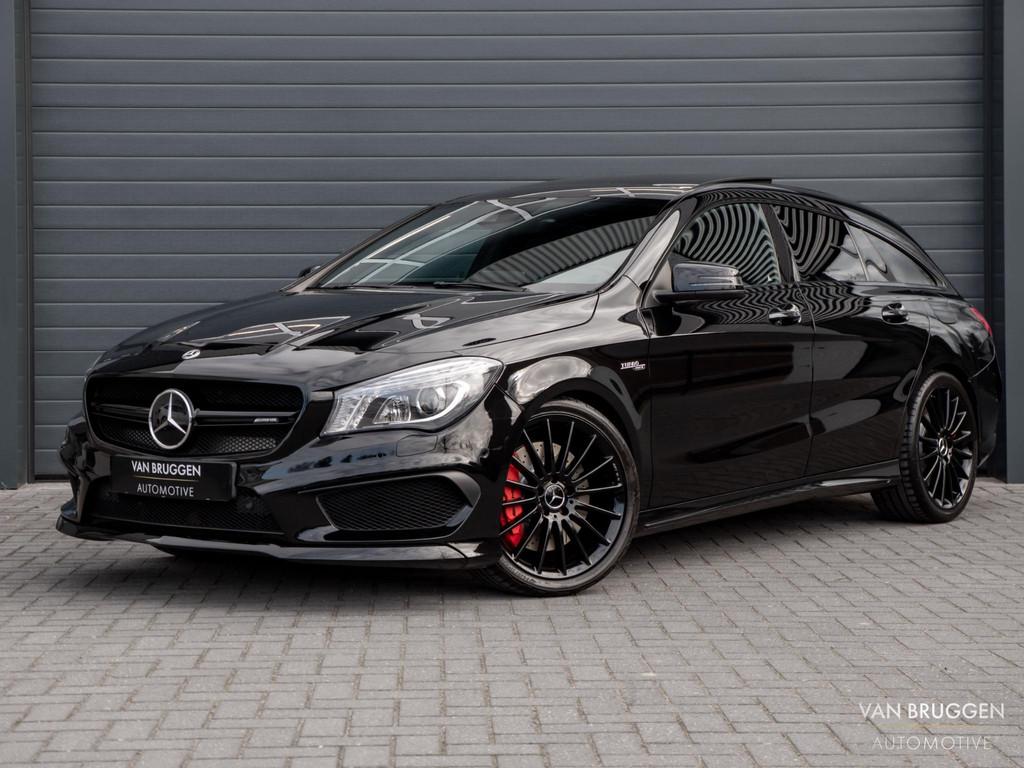 Mercedes-Benz CLA-klasse Shooting Brake AMG 45 4MATIC Pano S, Auto's, Automaat, CLA, Gebruikt, 4 cilinders