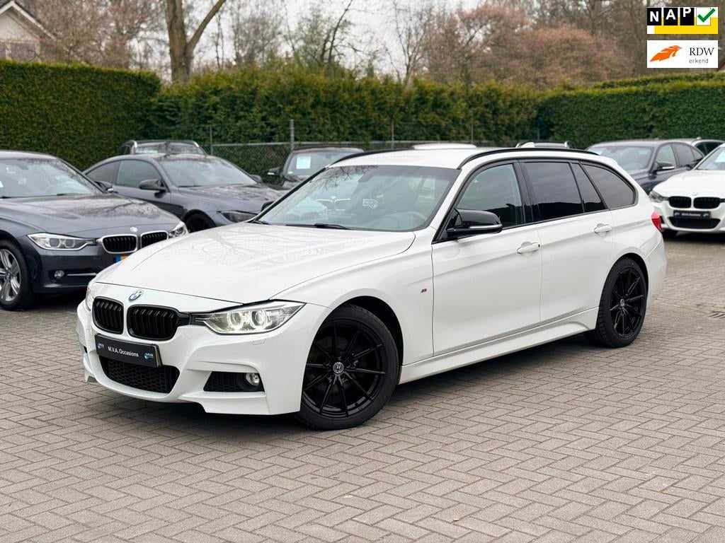 BMW 3-serie Touring 316i Executive M Sport|Nieuwe Ketting +, Gebruikt, 4 cilinders, Alcantara, Wit