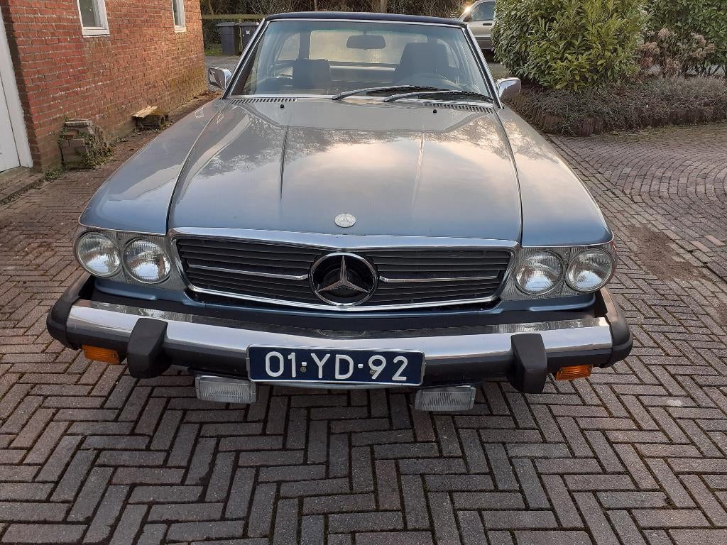 Mercedes-Benz SL  450 SL AUT 1975 Blauw metallic, Automaat, 1610 kg, 8 cilinders, Blauw