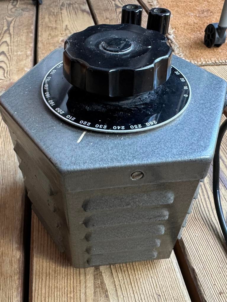 Variac, Ophalen of Verzenden, Gebruikt