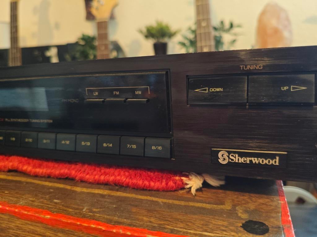 Sherwood TD-1121 Tuner, Audio, Tv en Foto, Ophalen of Verzenden, Zo goed als nieuw