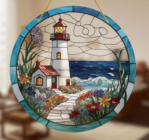 Raamhanger Vuurtoren met huisje, Ophalen of Verzenden, Nieuw