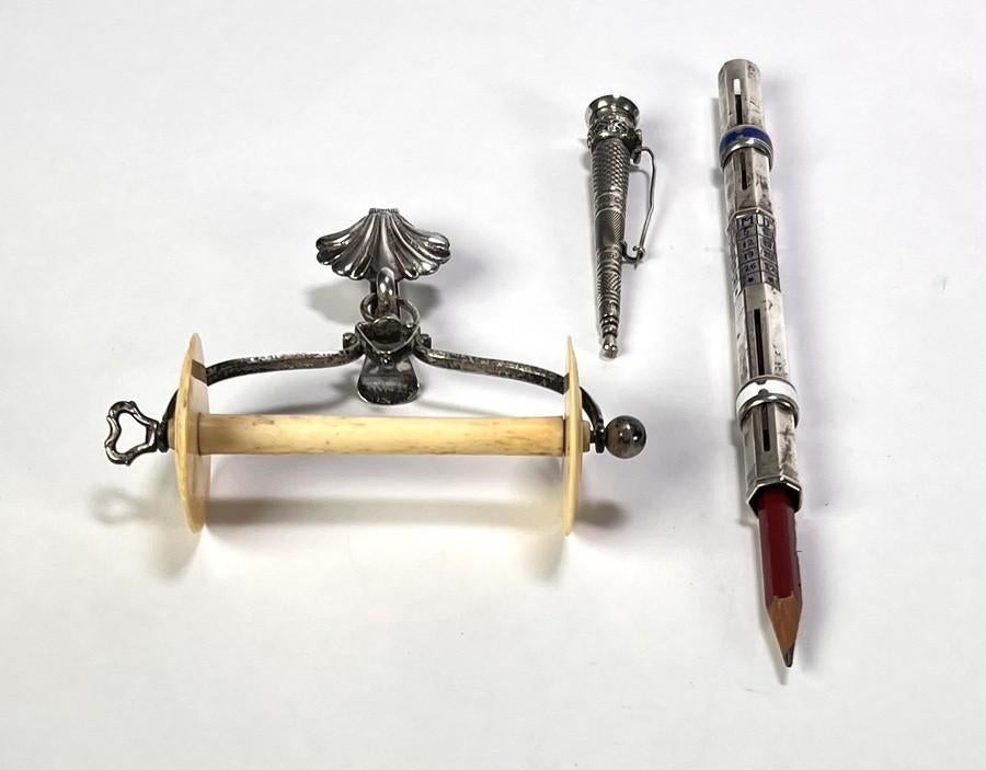 1352. Divers zilver en verzilverde voorwerpen, eind 19e eeuw, Antiek en Kunst, Ophalen of Verzenden, Zilver