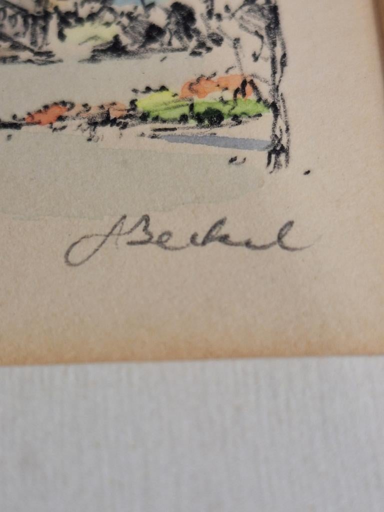 Ets gravure? Stadhuis van gouda, Ophalen of Verzenden