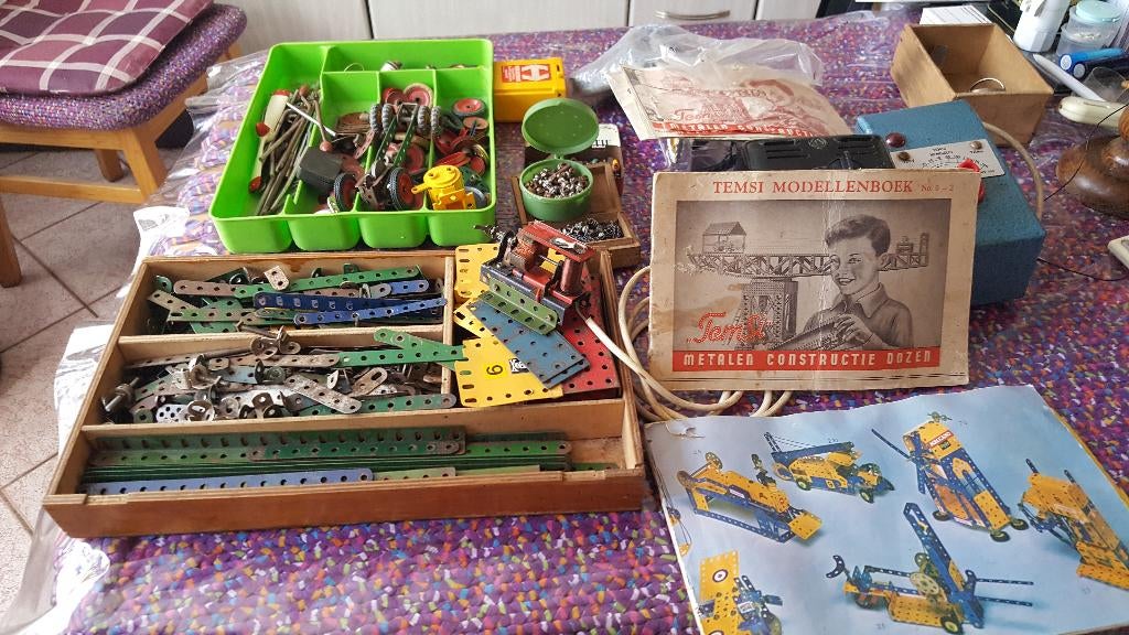 Meccano / Temsi doos, Ophalen of Verzenden, Gebruikt