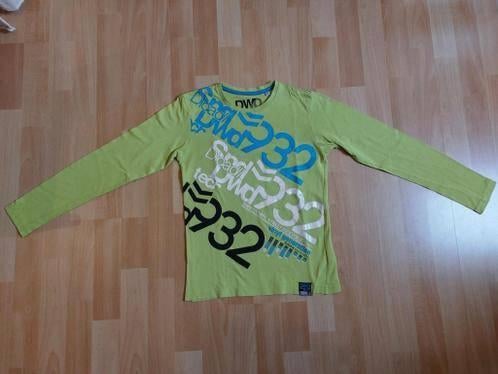 Lime Longsleeve, Kinderen en Baby's, Kinderkleding | Maat 134, Ophalen of Verzenden, Zo goed als nieuw, Shirt of Longsleeve, Jongen