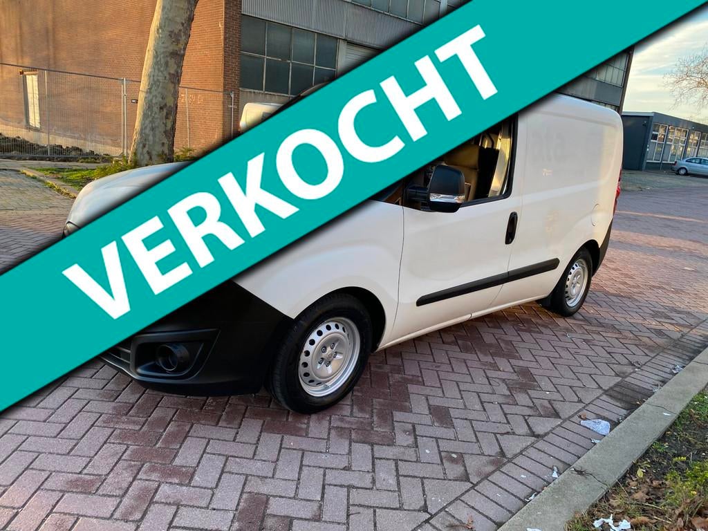 Opel Combo 1.3 CDTi L1H1 Edition / 2016 / Euro6 / Airco / PD, Voorwielaandrijving, Stof, Gebruikt, Wit