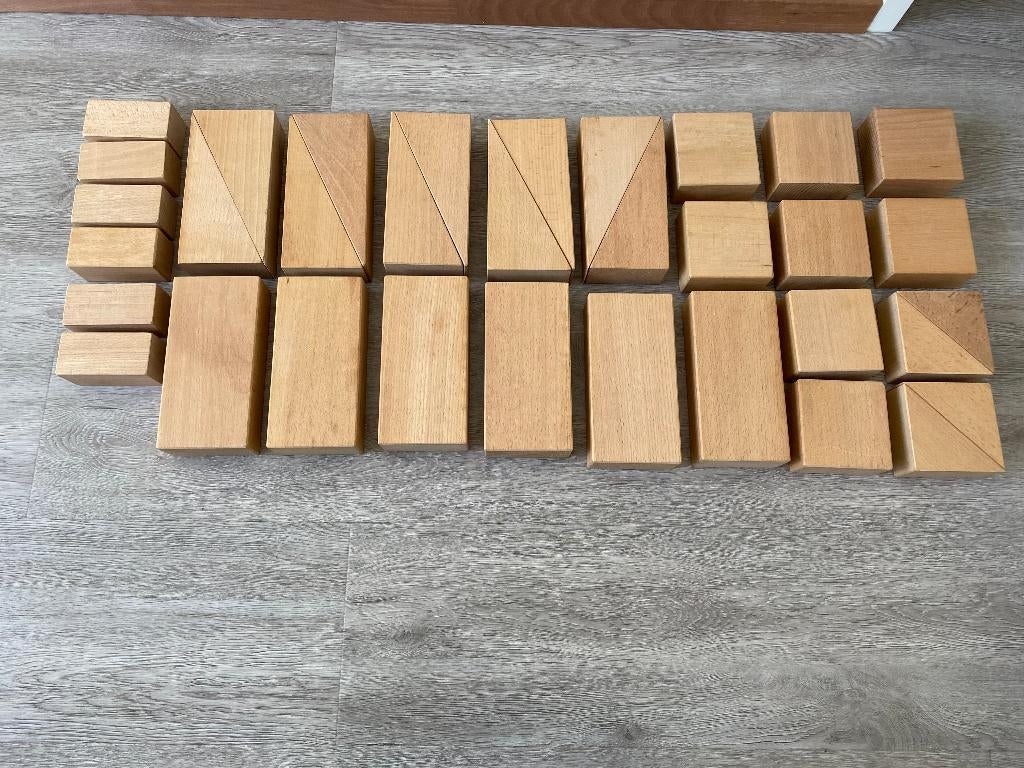 Haagse blokken, Kinderen en Baby's, Speelgoed | Houten speelgoed, Ophalen of Verzenden, Zo goed als nieuw