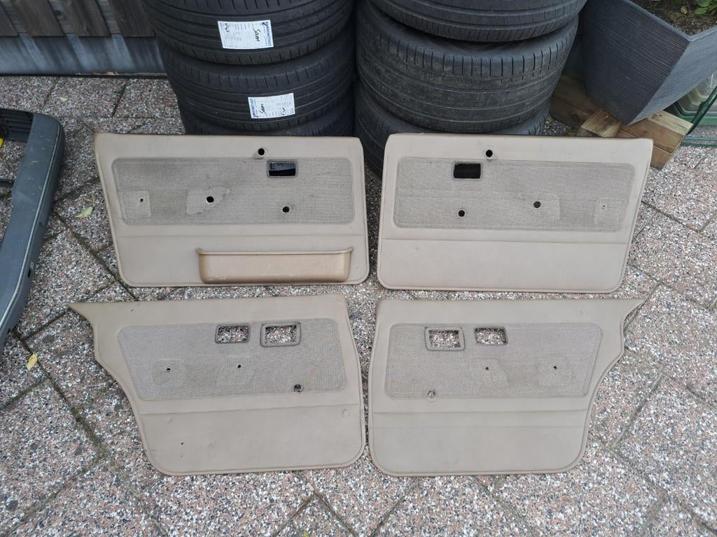 Opel Ascona C deurpanelen bruin, Auto-onderdelen, Interieur en Bekleding, Ophalen, Gebruikt, Opel