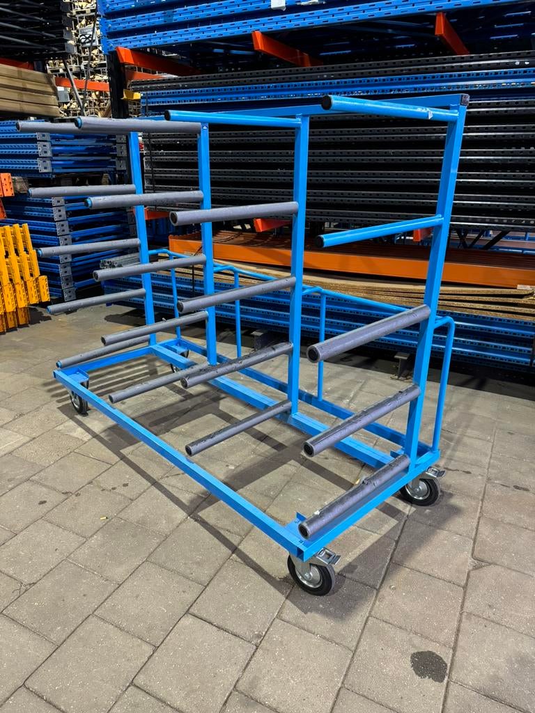 Magazijnkar - Orderpickkar - Werkplaatskar, Doe-het-zelf en Verbouw, Transportwagens, 100 liter of meer, Ophalen, Zo goed als nieuw