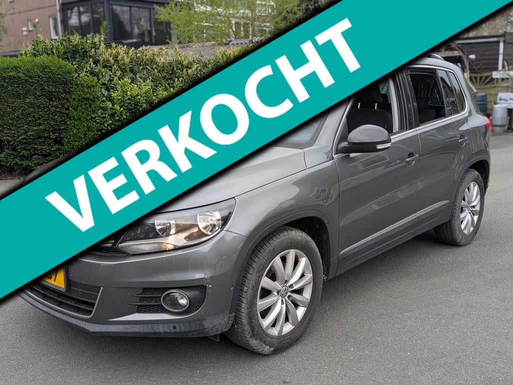 Volkswagen Tiguan 1.4 TSI Sport&Style apk goed o.h., Auto's, Volkswagen, Bedrijf, Te koop, Tiguan, ABS, Achteruitrijcamera, Airbags
