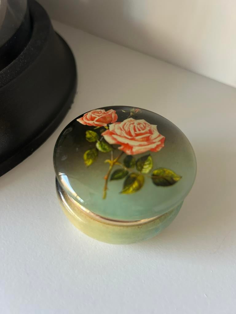 Marmeren pillendoosje sieradendoosje, Ophalen of Verzenden