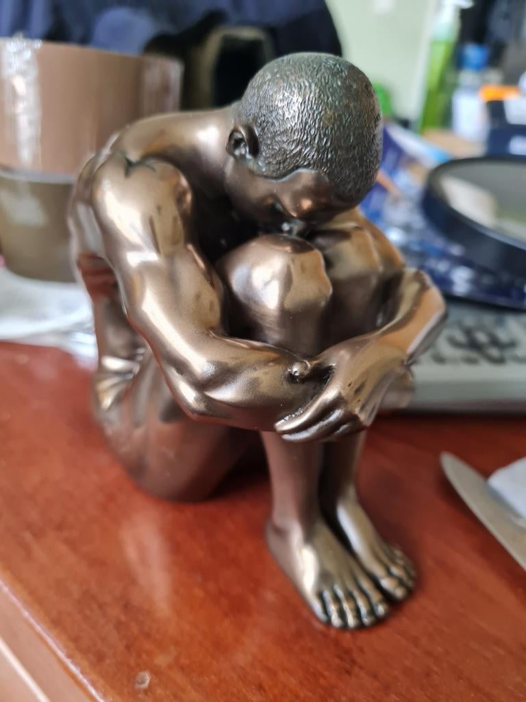 Beeld, Ophalen of Verzenden, Zo goed als nieuw, Mens