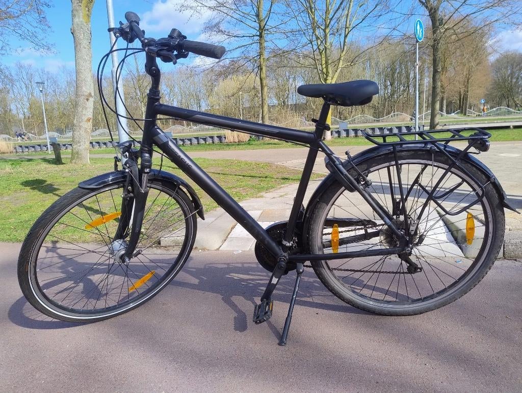 jongensfiets/herenfiets Pegasus Piazza 21V 55 cm zwart, Gebruikt, Versnellingen, 53 tot 57 cm, Ophalen