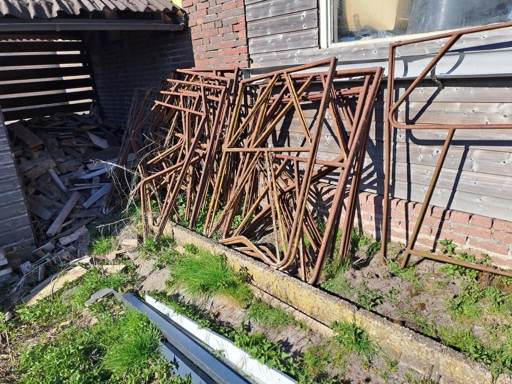 Steiger schragen in verschillende hoogtes, Doe-het-zelf en Verbouw, Steigers, Ophalen of Verzenden