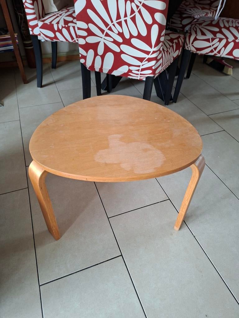 Ikea tafeltje Frosta, Huis en Inrichting, Tafels | Salontafels, Ophalen, 50 tot 100 cm, Rond, 50 tot 100 cm