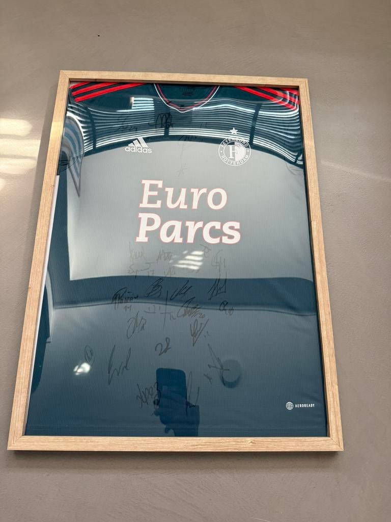 Team gesigneerd Feyenoord kampioensshirt, Ophalen of Verzenden, Nieuw, Feyenoord, Shirt