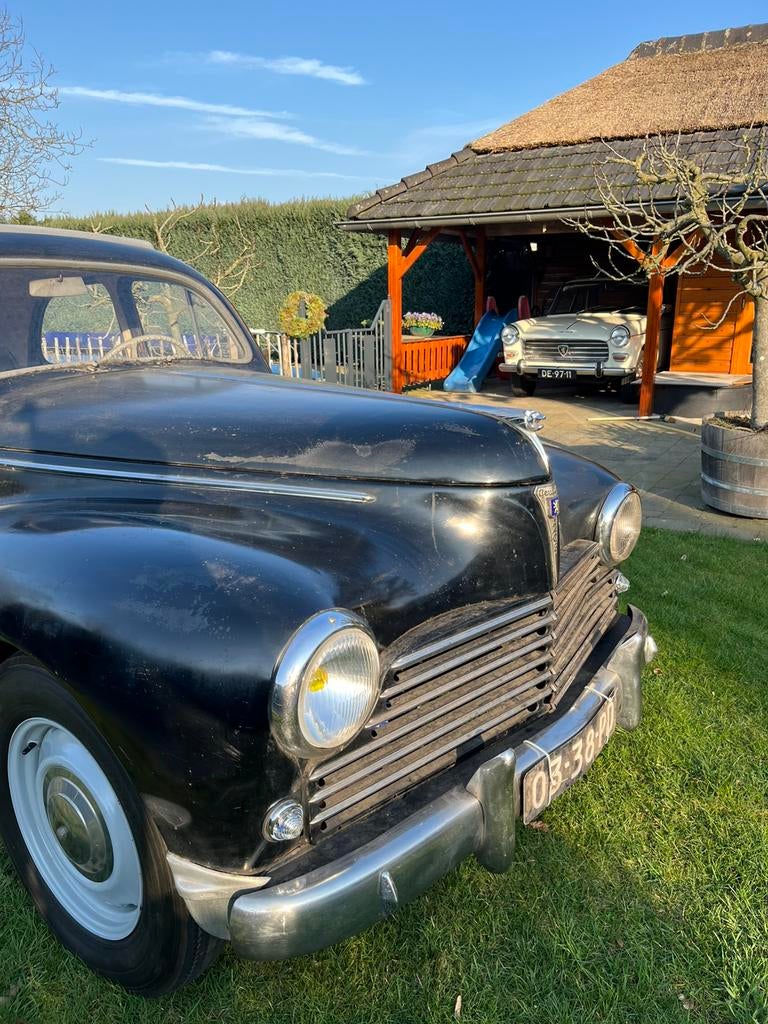 Peugeot 203 a, Auto's, Zwart, Handgeschakeld, Grijs, Particulier