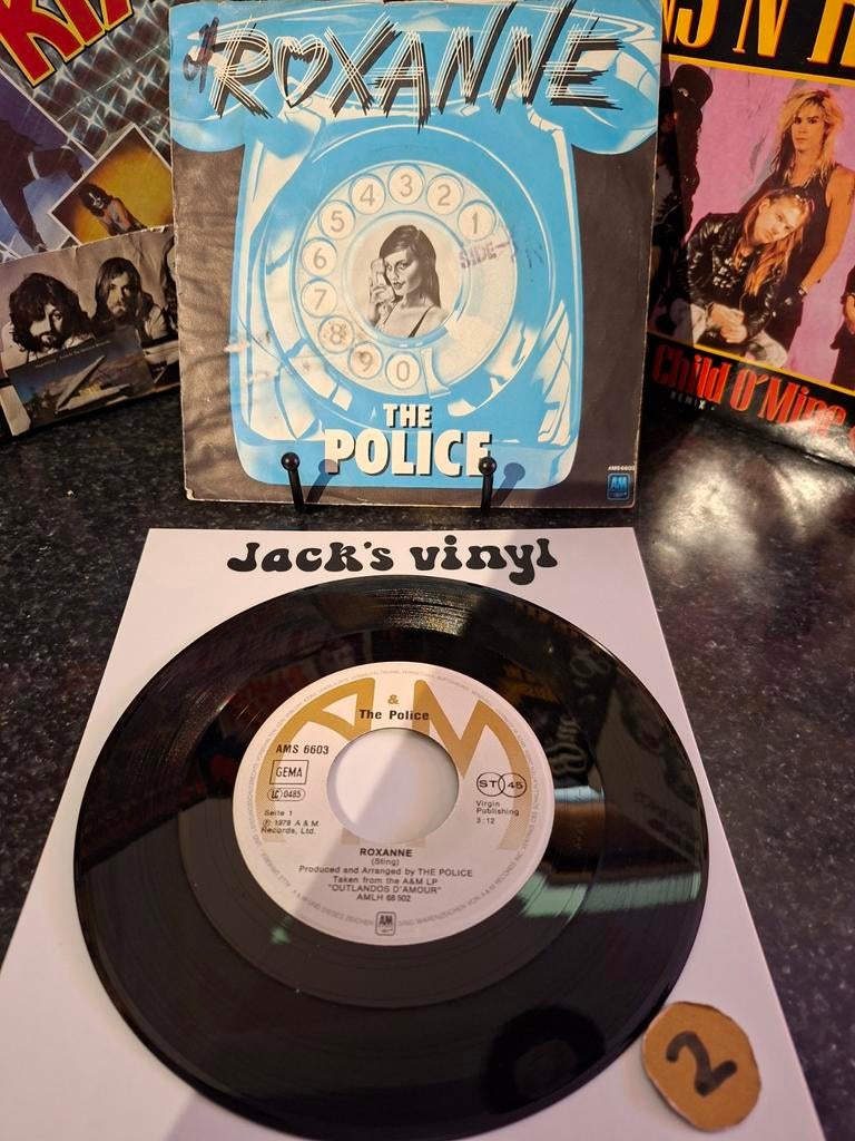 The Police - Roxanne (Single, 7 inch) 1978/4, Cd's en Dvd's, Vinyl | Pop, Gebruikt, Overige formaten, Ophalen of Verzenden