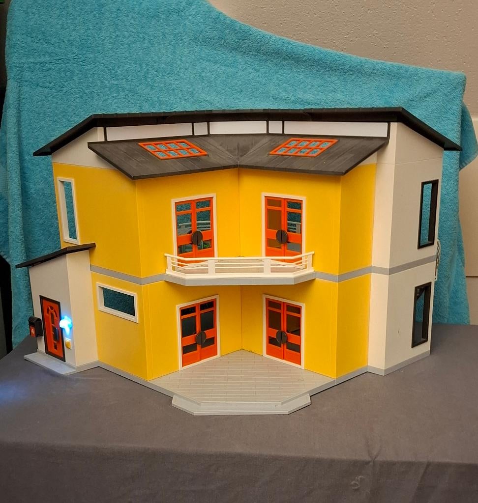Playmobil 9266 City Life Modern woonhuis, Ophalen, Gebruikt, Complete set
