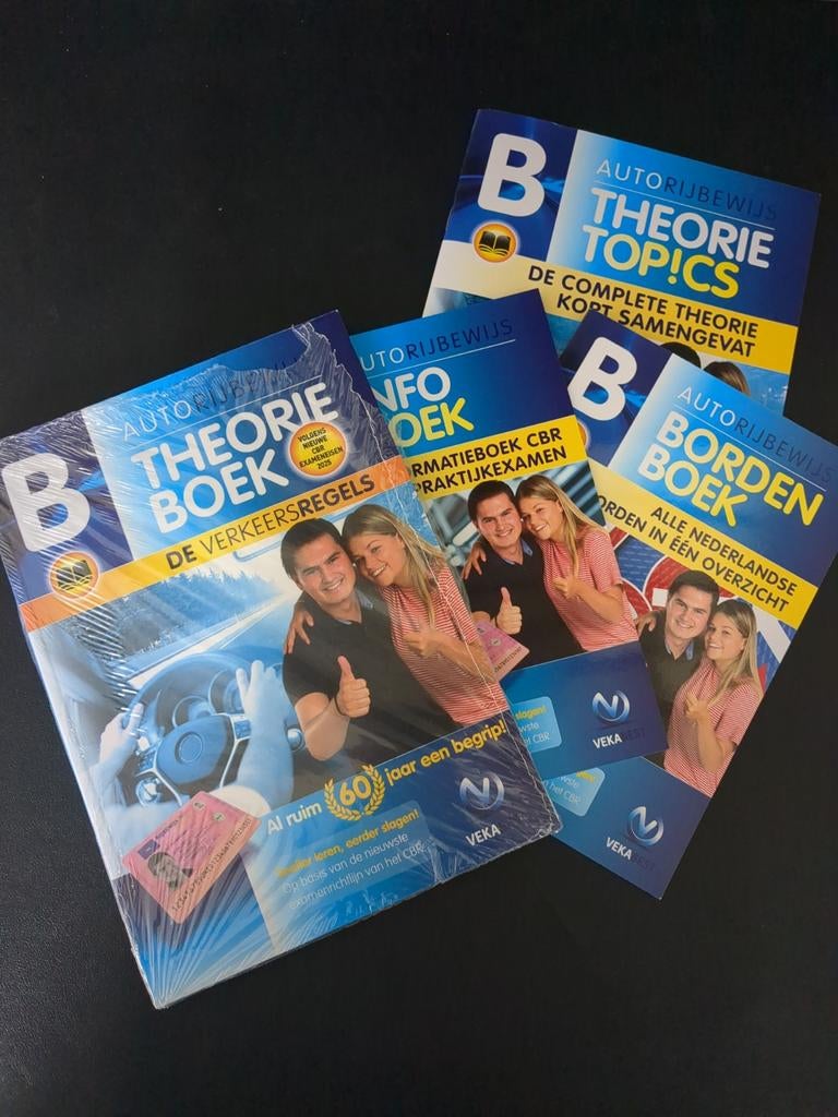 Theorieboek Rijbewijs B + extra boekjes - Nieuw in plastic, Ophalen of Verzenden