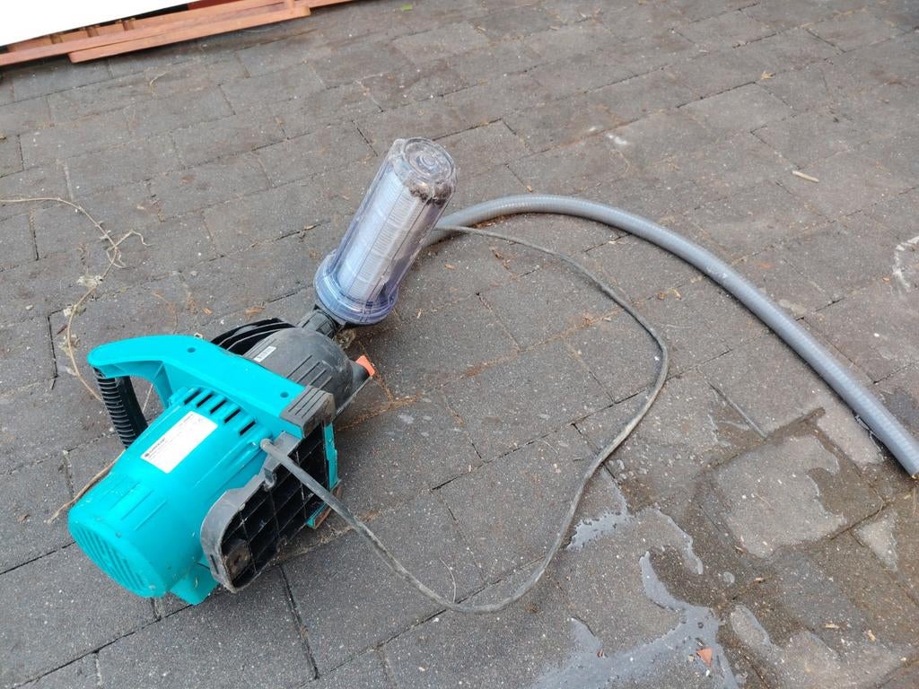 Gardena Vuilwaterpomp 3000/4 met filter, Ophalen, Gebruikt, Elektrisch, Dompelpomp