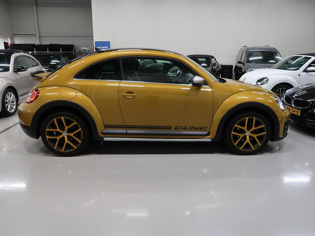 Volkswagen Beetle 1.2 TSI Dune Airco-ecc LED BT Navigatie 18, Voorwielaandrijving, Stof, Gebruikt, 4 stoelen