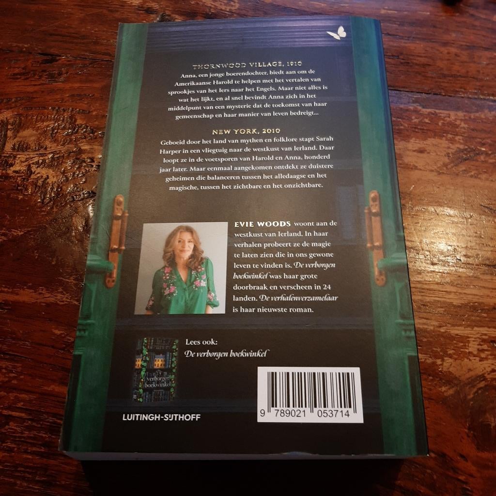 De verhalenverzamelaar Evie Woods., Non-fictie, Ophalen of Verzenden, Zo goed als nieuw, Evie Woods