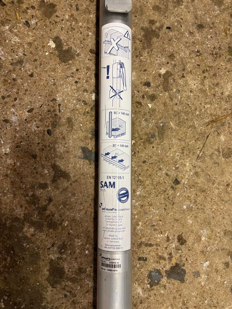 Klemstang Allsafe Sam Profi voor laadbak vrachtwagen, Ophalen, Gebruikt, Overige merken, Overige Auto-onderdelen